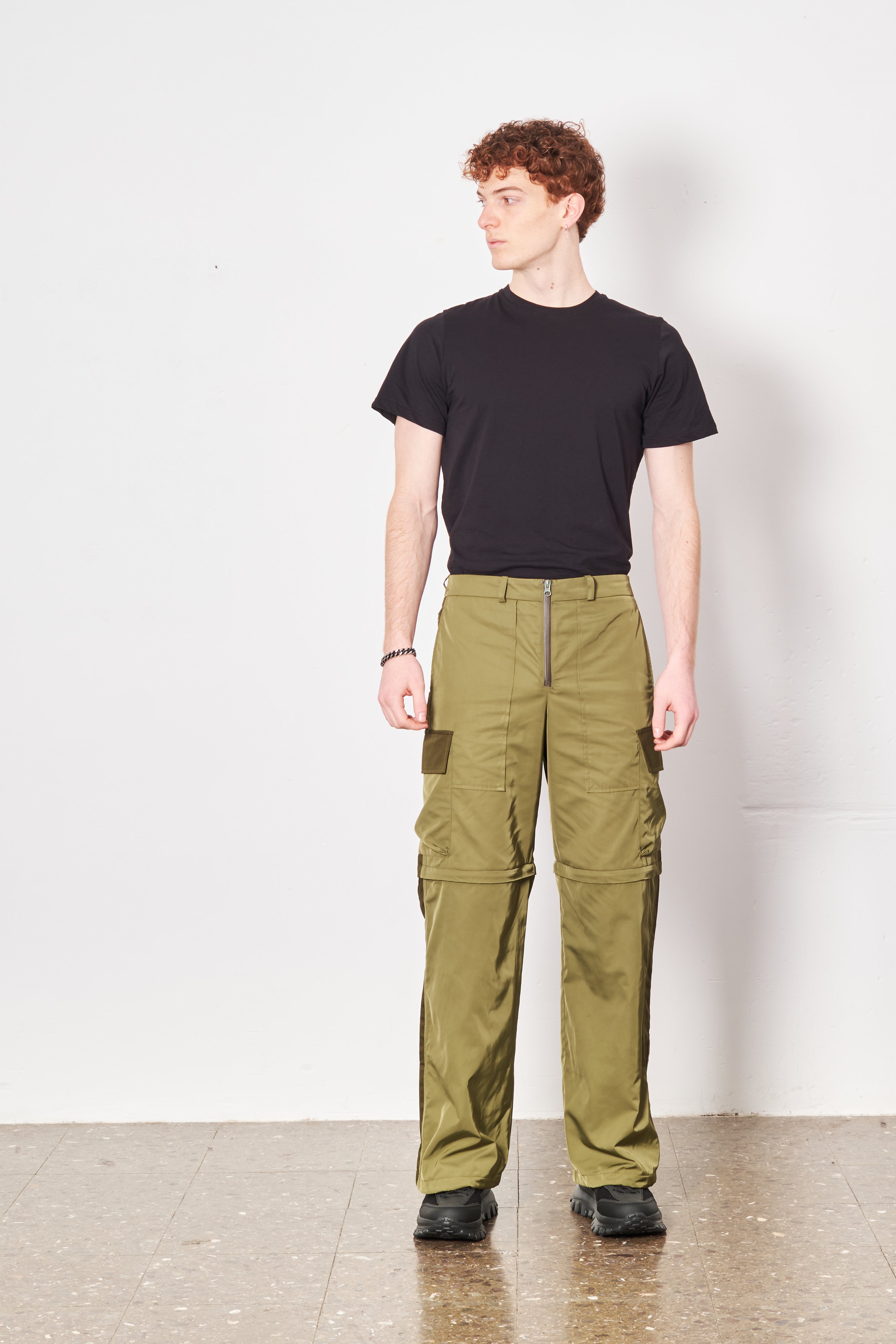 PANTALONES CARGO VERDES