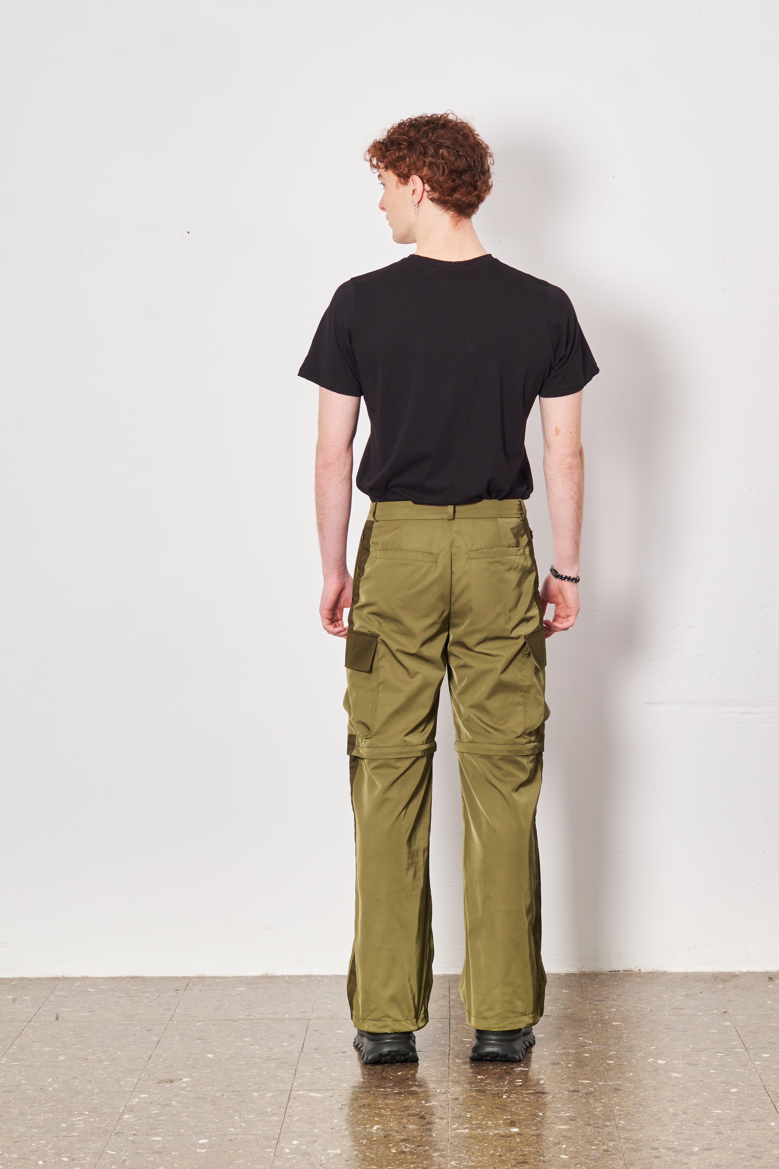 PANTALONES CARGO VERDES