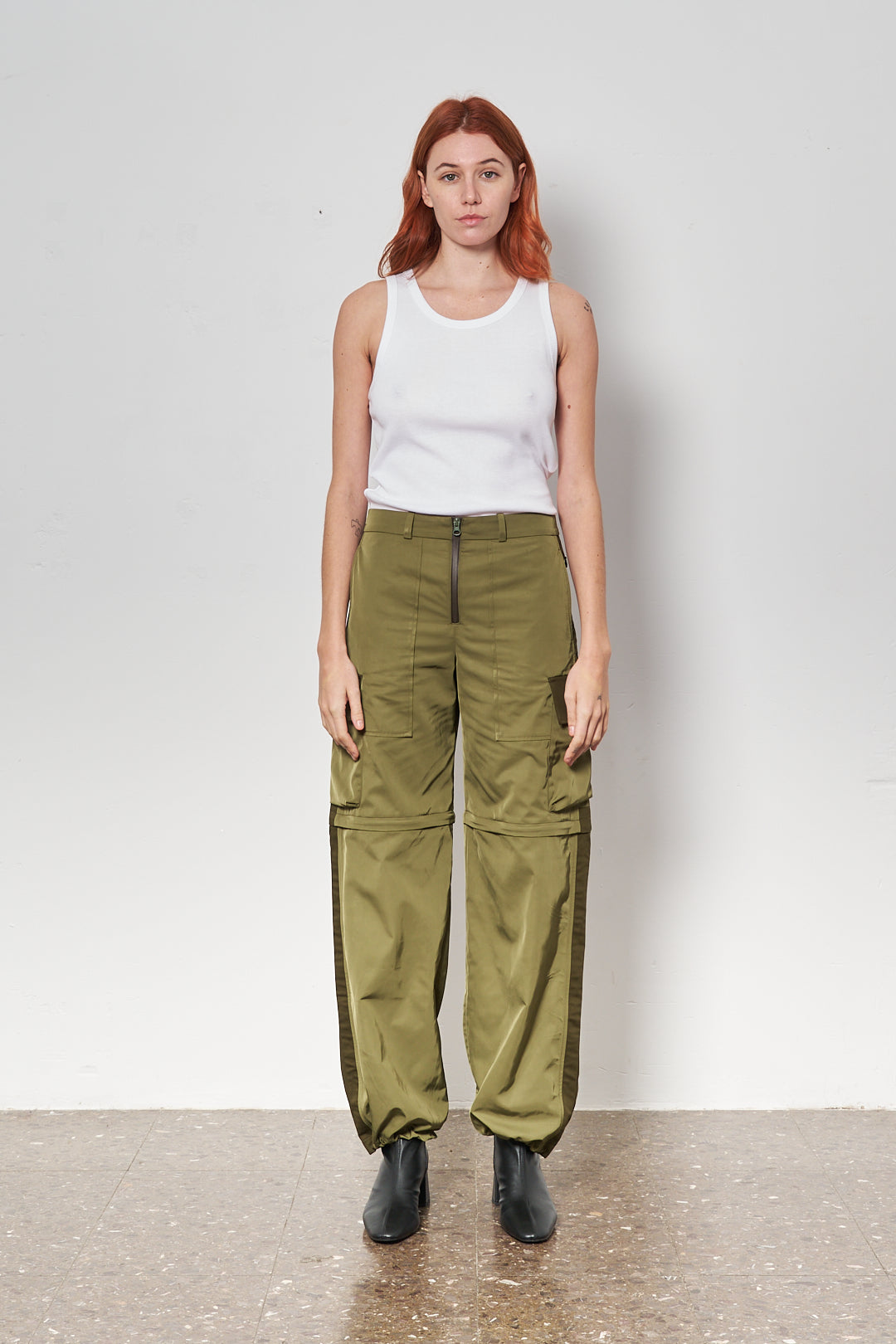 PANTALONES CARGO VERDES