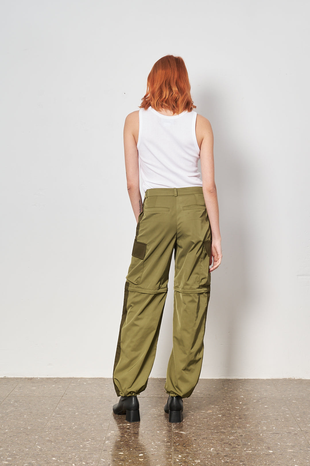 PANTALONES CARGO VERDES